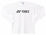 (ヨネックス)YONEX ユニセックス ロングスリーブTシャツ 16158 011 ホワイト SS