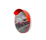 事故を未然に防ぐ！ 見えにくい曲がり角 カーブ に 反射鏡 サード ミラー【直径60cm】 事故防止 安全 安心