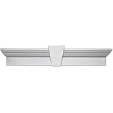 Fypon wch80 X 6 K 80 " W x 83 1 / 2 " OW x 6 " H x 1 " P Crosshead with Keystone