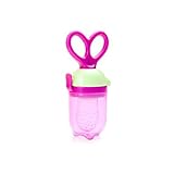 トトハウス(TOTO HOUSE)おしゃぶり キャップ付き 栄養 野菜 果物 咬み袋 ベビー用品 新生児 かわいい 赤ちゃん用 (ローズーレット)