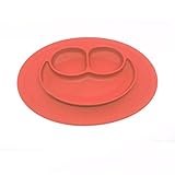 シリコン　食品　フード　プレートトレイ　食器ホルダー　幼児向け