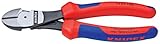 Knipex High Leverage Diagonal Cutters Multi Component Comfort Grip 74 02 180 [並行輸入品]