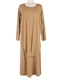 【授乳ワンピース】2WAY 授乳ワンピース/SDN71032 FREE(フリー) BEIGE(ベージュ)