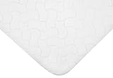 American Baby Company Waterproof Flat Multi Use Protective Pad Cover, White by American Baby Company