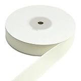 日本紐釦貿易(Nippon Chuko) 面ファスナー マジックテープ 縫い付けタイプ 巾25mm 徳用5m巻 A(フック) 0001 白