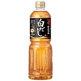 にんべん 白だし 1000ml(希釈タイプ) [かつお節 さば節 そうだがつお節 昆布 合わせだし めんつゆ] 1699年創業 鰹節・だし専門店のにんべん