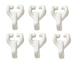 バルクハードウェアbh03627カーテンスライダfor SwishツインGlideナイロンGlide、50パック