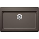 Hansgrohe 04871 silicatec 33 " Single Basin Granite複合キッチンシンクfor Dr、 04871380