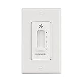 Kichler Lighting 337012ALM Ceiling Fan 4-Speed Single Slide Wall Control, Almond Finish [並行輸入品]