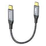 ZeroneTeck USB-C 映像出力対応ケーブル 1M 2件【20Gbps高速データ転送 4K/60Hz 映像出力 100W/5A急速充電 PD対応】USB3.2 Gen2 Type-C データ転送ケーブル対応 MacBook Pro/Air iPad Pro/アイ・オー・データ/Dell/LG/PHILIPS/cocopar/EVICIV/ARZOPA/等type c機種対応