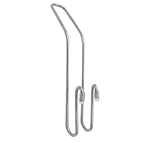 B blesiyaユニバーサル車のシートバックバッグフックステンレススチールヘッドレストハンガーホルダー、15 x 1.5 CM