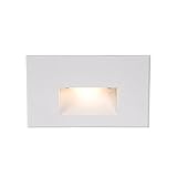 WAC Lighting WL-LED100F-C-WT 277V Horizontal Step Light, White 3000K [並行輸入品]