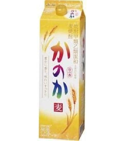 Amazon.co.jp: アサヒ むぎ焼酎 かのか 25度1.8Lパック : 食品・飲料・お酒