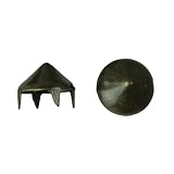 1006 Cone Spike Nailhead, Size 40, Solid Brass, Colonial Gold Finish, 150 pieces per pack by C&C Met