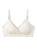 アビックス マミールナ 授乳対応 マタニティ ナチュラル フィット ブラ ノンワイヤー ブラジャー 産前 産後 M オフ ホワイト 24442 24442120