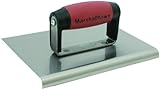 MARSHALLTOWN The Premier Line 166SSD 6-Inch x 4-Inch Stainless Steel Edger-1/2-Inch Radius, 5/8-Inch