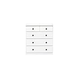 アルファタカバ ベビータンス ツマミチョイスシリーズ アリオ 80cm4段 (アダルトダーク)