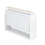 【JAJAN】フィギュアラック「ワイド」83シリーズ『セカンド-2nd』 奥行19cm専用上置きロータイプ 対応天井高225-252.5cm ホワイト【正規品】CR-8319USW[地震対策]