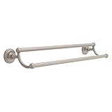 Franklin Brass 9045SN Jamestown 24" Double Towel Bar, Satin Nickel [並行輸入品]