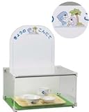 保育用品　献立ボード付アクリルサンプルケース　③イルカ