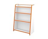 【JAJAN】ほんだな　レギュラー 幅63cm　オレンジ［完成品][おまけ付き]【知育家具EVAキッズシリーズ】GR-63HO_s