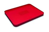 High Quality Large Cut and Carve Plus Multi-Function Chopping Board, Red