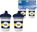 Michigan Wolverines Sippy Cup - by Hall of Fame Memorabilia