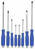 Pittsburgh 8 Piece Bolstered Screwdriver Set by Pittsburgh