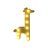 matacaiノベルティかわいいキリン形状ナイトライト子供の寝室保育園LED夜ランプMini発光子供部屋装飾 Matacai