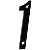 National Hardware N238-634 V871 House Number in Black [並行輸入品]