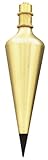 General Tools 318-800-8 8-Oz Brass Plumb Bob