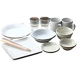 Amazon Co Jp Tamaki ペア食器セット エッジライン ブラック 6点セット 電子レンジ 食洗機対応 箱入 2人用 ふたり暮らし ホーム キッチン
