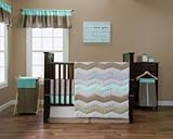 Trend Lab Cocoa Mint Baby 3 Piece Crib Bedding Set by Trend Lab