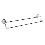 Gatco 4324 Tiara Double Towel Bar 24", Chrome [並行輸入品]