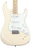 Fender エレキギター EOB Stratocaster®, Maple Fingerboard, Olympic White