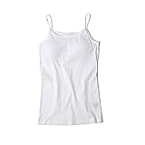 キャミソール カップ付き 綿100％ 締め付けない アンダーフリー ブラトップ M L LL