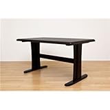 VLA-135BR （5）アーク ダイニングテーブル 135cm幅 ブラウン【代引不可】 [並行輸入品]