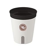 DCM エレガントミニポット 17型ダークブラウン 165×165×180mm