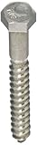 The Hillman Group 832070 3/8 x 3-Inch Stainless Steel Hex Lag Screw, 25-Pack by The Hillman Group