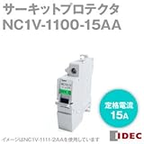 IDEC(アイデック) サーキットプロテクタ NC1V形 フラットハンドル式 NC1V-1100-15AA