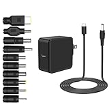 FFZZKJ ノートPC用ACアダプター Type C 65W USB-C ACアダプター 18.5V 19V 19.5V 20V パソコン用 交換電源アダプタ GaN採用 10種類コネクタ付 パソコン用 65W USB TYPE-C ノートパソコン 充電器 タイプC 急速充電