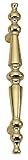 Brass Accents Inc C07-P0000-619 Traditional Door Pull - 6 in. C-C - Satin Nickel