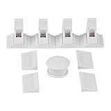 kaoriatotyベビー安全キャビネットロック、磁気ラッチキャビネットの引き出しwith 3 M Adhesive、ツールまたはネジ必要なし