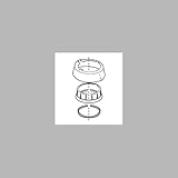 Delta RP62778 Linden Trim Ring, Gasket and Base, Chrome [並行輸入品]