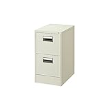 プラス　ファイリングキャビネット　K型　A判　２段　A4-2N　エルグレー