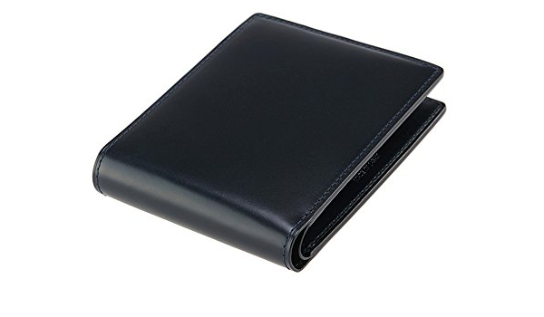 Amazon キプリス 二つ折り財布 カード札入 小銭入れなし オイルシェルコードバン リンピッドカーフ 5302 ﾈｲﾋﾞｰ Cypris キプリス 財布