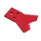 【替刃のみ】【0465】2枚入 乗用草刈機用替刃 Wカット60 上刃 赤色 三陽金属 三冨D