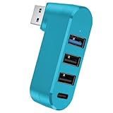 USBハブ USBスプリッター | 4ポート USBハブ USBスプリッター | 回転式USBスプリッター USBエクスパンダー USB 3.0 エクスパンダースプリッター マルチUSBポートエクスパンダー USBアダプターステーション ノートパソコン 車用