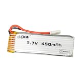 MINSHI セレブ製 PSE認証済 K110S&K110用 ラジコン バッテリ Li-Po 450MAH 3.7V 70*40*30MM K110-005