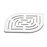 P Prettyia シャワーヘッド　ステンレススチール製　防錆　耐腐食性　高品質　ユニーク　汎用